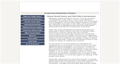 Desktop Screenshot of grandjuryresistance.org